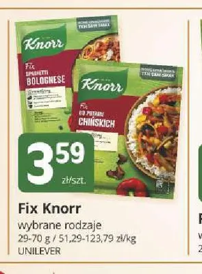 Fix Knorr promocja w Marketvita