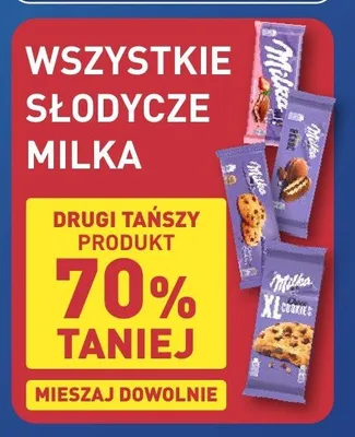 Słodycze Milka promocja w Aldi