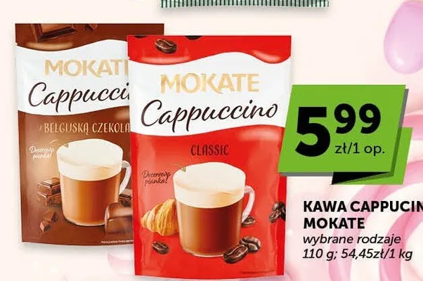 Kawa Cappuccino Mokate Classic promocja w Euro Sklep