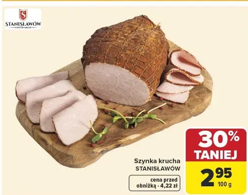 Szynka krucha promocja w Carrefour