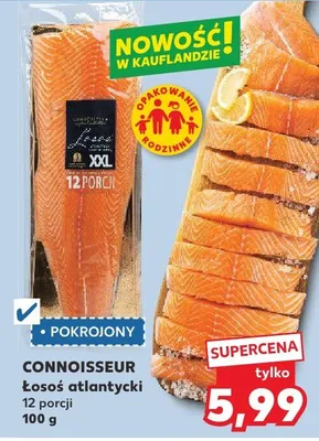 Łosoś atlantycki promocja w Kaufland