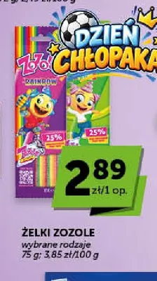 Żelki Rainbow Zozole promocja w Groszek
