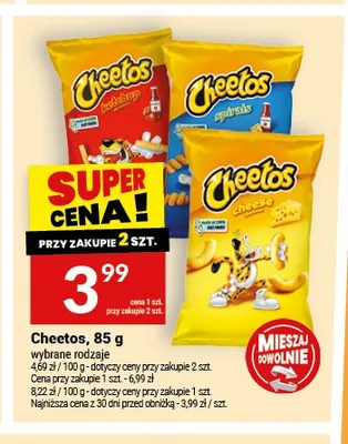 Chrupki Cheetos Spirals promocja w Twój Market