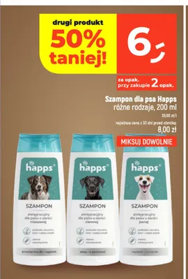 Szampon dla psa Happs do sierści mieszanej promocja w Dealz