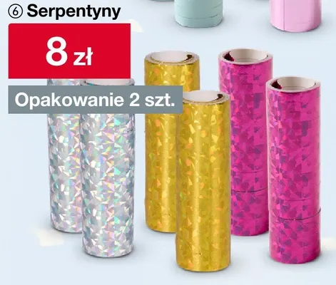 Serpentyny promocja w Woolworth