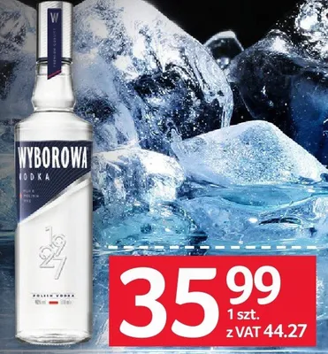 Wódka Wyborowa 40% 700ML promocja w Selgros