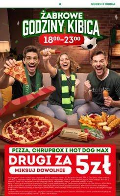 Pizza na wynos Margherita promocja w Żabka