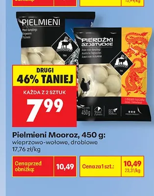 Pielmieni wieprzowo-wołowe Mooroz promocja w Biedronka