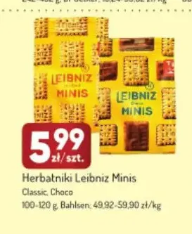 Herbatniki Leibniz Minis Classic promocja w Avita