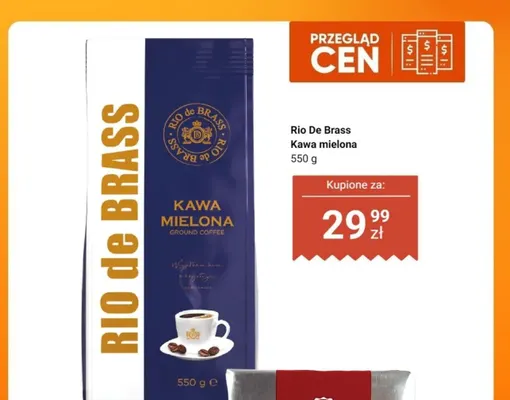 Kawa mielona Rio De Brass promocja w Dino