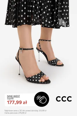 Szpilki Nine West promocja w CCC