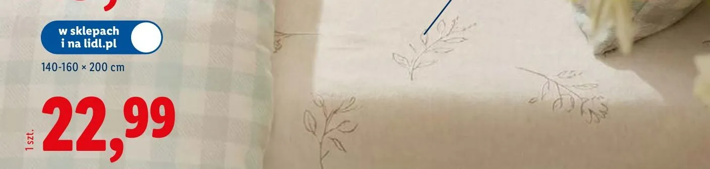 Prześcieradło dżersejowe z gumką 140-160×200 cm promocja w Lidl