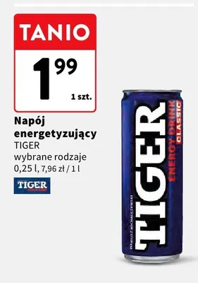 Napój energetyzujący promocja w Intermarche