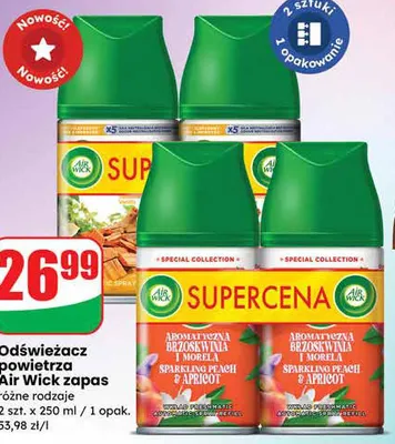 Odświeżacz powietrza zapas promocja w Dino