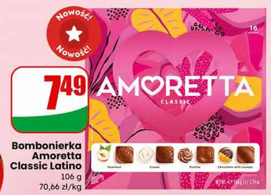 Bombonierka Classic Latino promocja w Dino