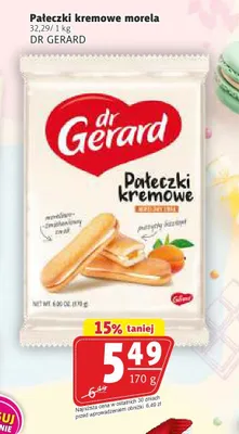 Pałeczki kremowe morela Dr Gerard promocja w Prim Market