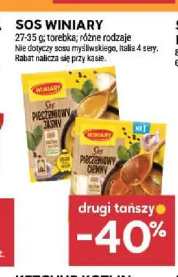 Sos Winiary promocja w Stokrotka