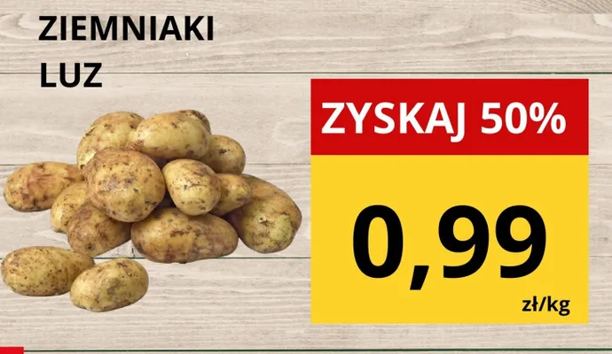 Ziemniaki luz promocja w Supeco