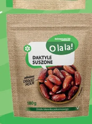 Daktyle suszone Deglet Nour O la la! promocja w Intermarche