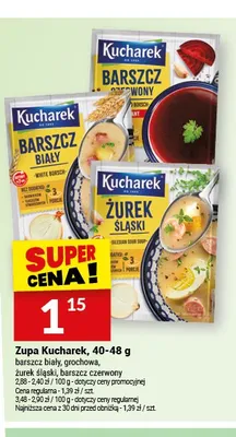 Zupa Kucharek grochowa promocja w Twój Market