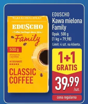 Kawa mielona Family promocja w Aldi