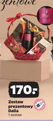 Zestaw prezentowy Dalia promocja w Netto