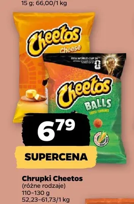 Chrupki Cheetos Cheese promocja w Netto