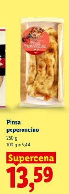 Pinsa peperoncino promocja w Lidl