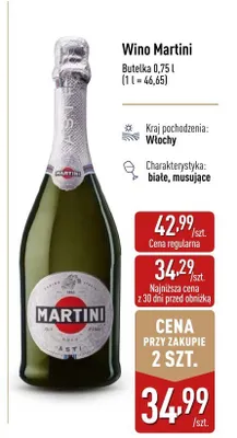 Wino Martini Asti promocja w Aldi