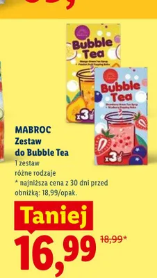 Zestaw do Bubble Tea Mabroc promocja w Lidl