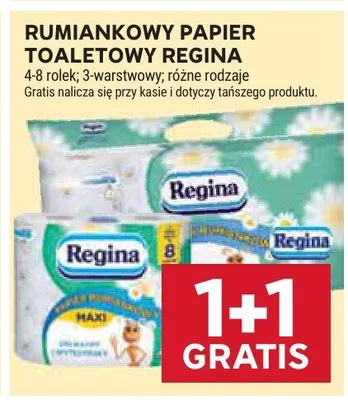 Papier toaletowy rumiankowy 4-8 rolek, 3-warstwy, różne rodzaje promocja w Stokrotka