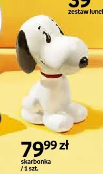 Skarbonka Snoopy promocja w Empik