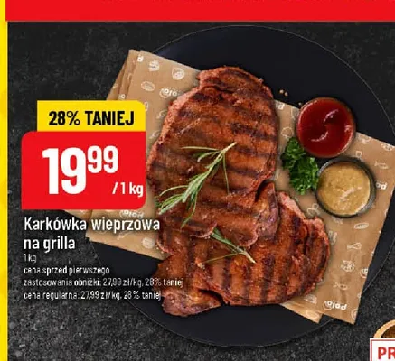 Karkówka wieprzowa na grilla promocja w POLOmarket