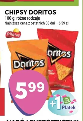 Chipsy Doritos promocja w Stokrotka