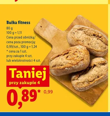 Bułka fitness promocja w Lidl
