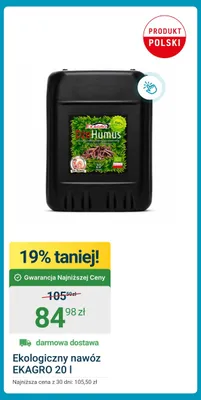 Ekologiczny nawóz EKAGRO promocja w ERLI