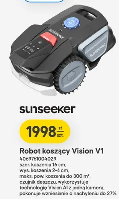 Robot koszący Vision V1 promocja w Castorama