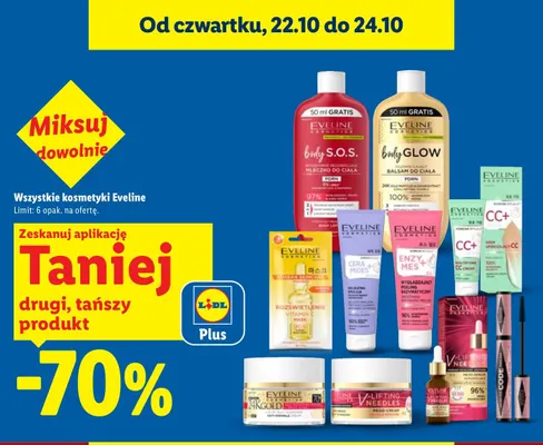 Kosmetyki Eveline promocja w Lidl