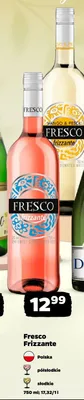 Wino musujące Fresco Frizzante promocja w Netto