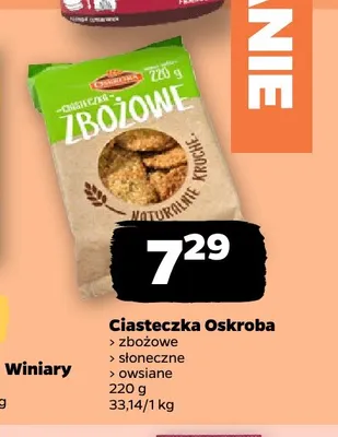 Ciasteczka słoneczne Oskroba promocja w Netto