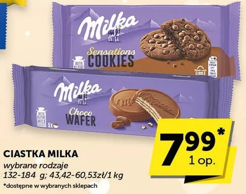 Ciastka Milka promocja w ABC