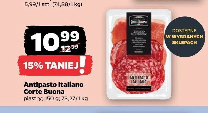 Antipasto Italiano Corte Buona promocja w Netto