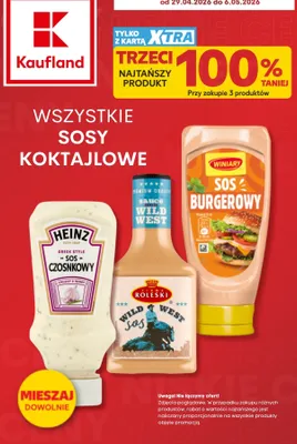 Sos burgerowy Winiary promocja w Kaufland