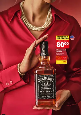 Whiskey 40% promocja w Biedronka