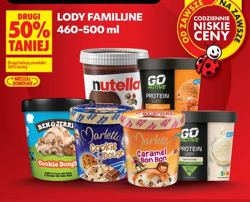 Lody Marletto Caramel Bon promocja w Biedronka
