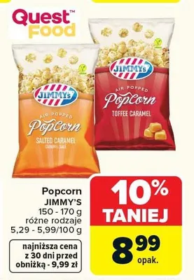 Popcorn Toffee Caramel promocja w Carrefour Market
