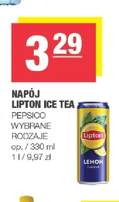 Napój Lipton Ice Tea promocja w SPAR