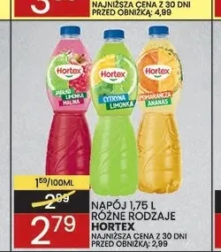 Napój Hortex promocja w Wafelek