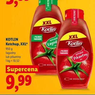 Ketchup XXL Kotlin promocja w Lidl