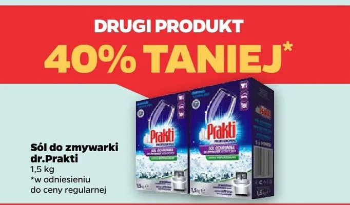 Sól do zmywarki dr.Prakti promocja w Netto